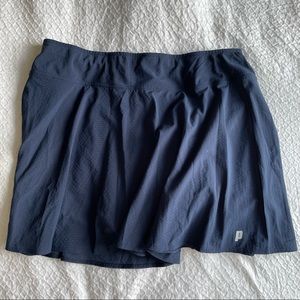 Prince women’s match flounce tennis skirt sz L